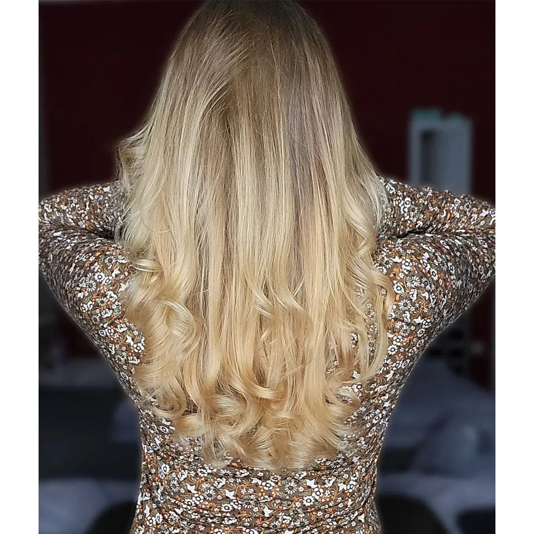 Profi-Pflanzenhaarfarbe SET warmes Hell-Blond "warm light blond"