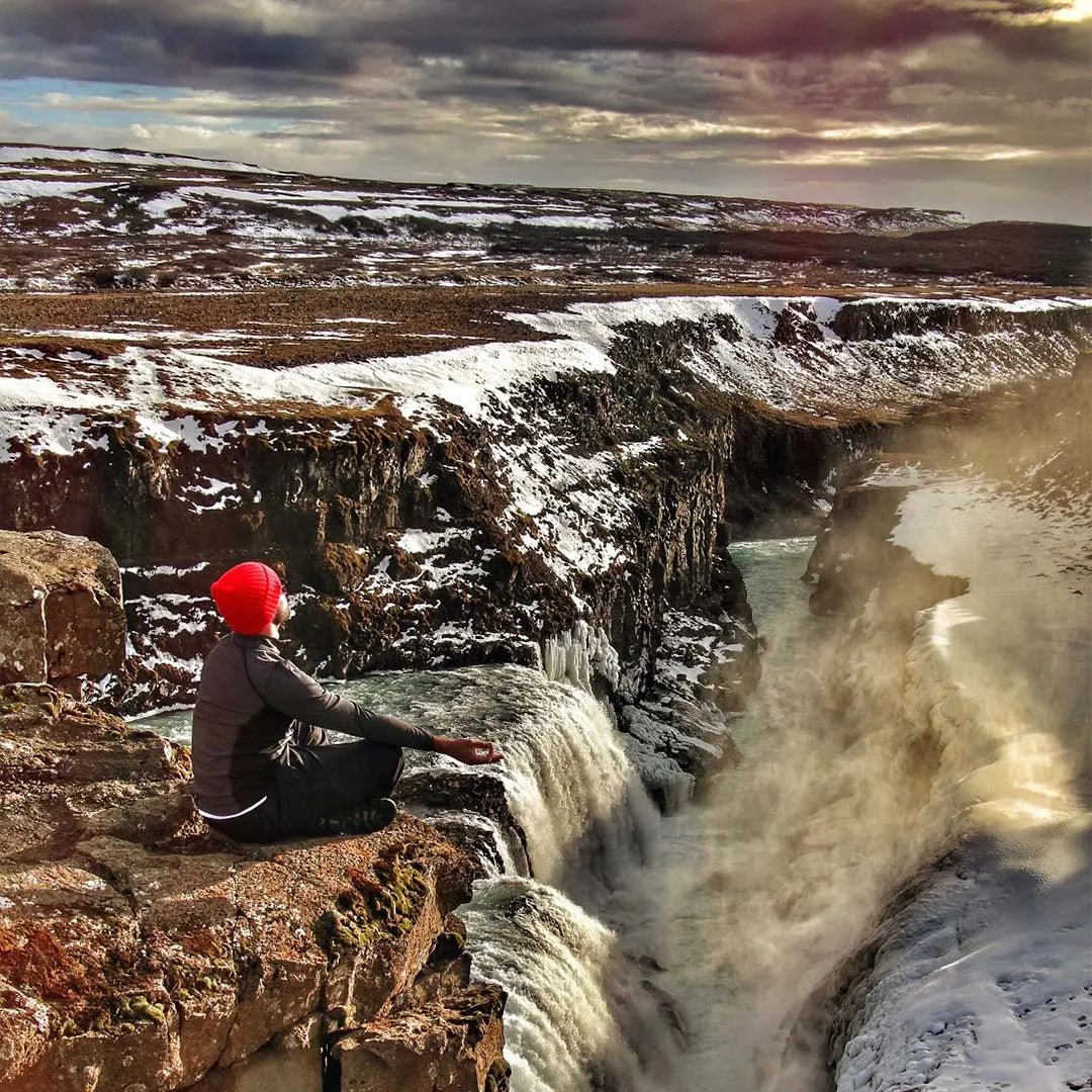 Bio-WURZEL-CHAKRA Aromatherapie Aura-, Raumduft-, Yoga- & Meditationsspray ERDUNG (rot)