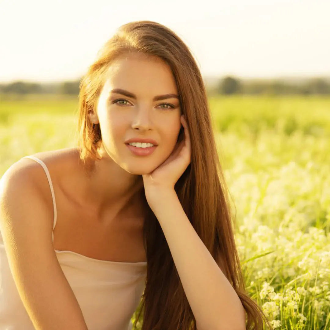 Profi-Pflanzenhaarfarbe warmes Hell-Braun "warm light brown" 90g Nachfüllpack