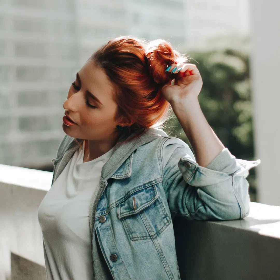 Profi-Pflanzenhaarfarbe SET "warmes Flammen-Rot - warm flame red"