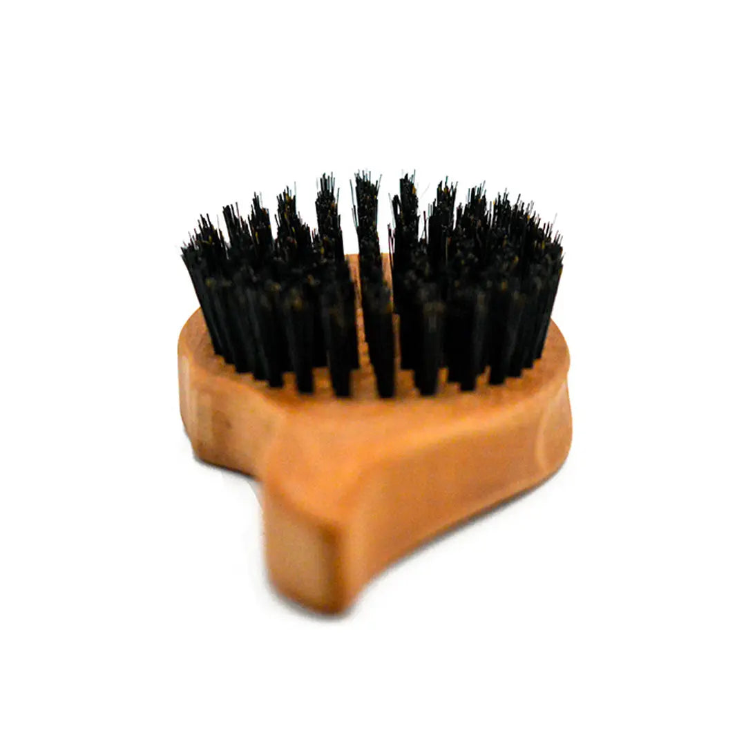 Profi-Haarbürste Tropfenform "Die Außergewöhnliche" aus Birnbaumholz & Wildschweinborste