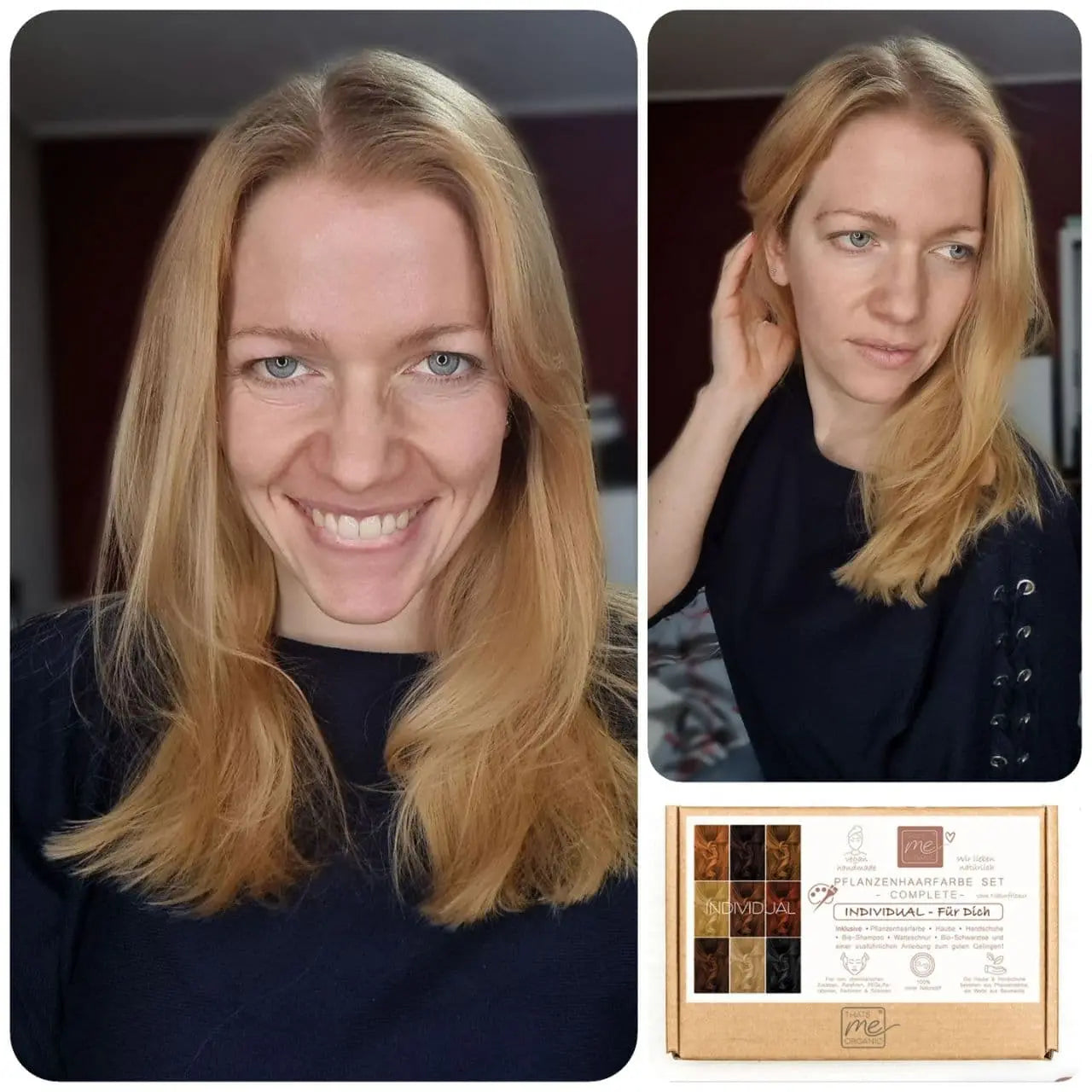 Profi-Pflanzenhaarfarbe SET "INDIVIDUAL" - Lass Dir Deinen eigenen Farbton mischen