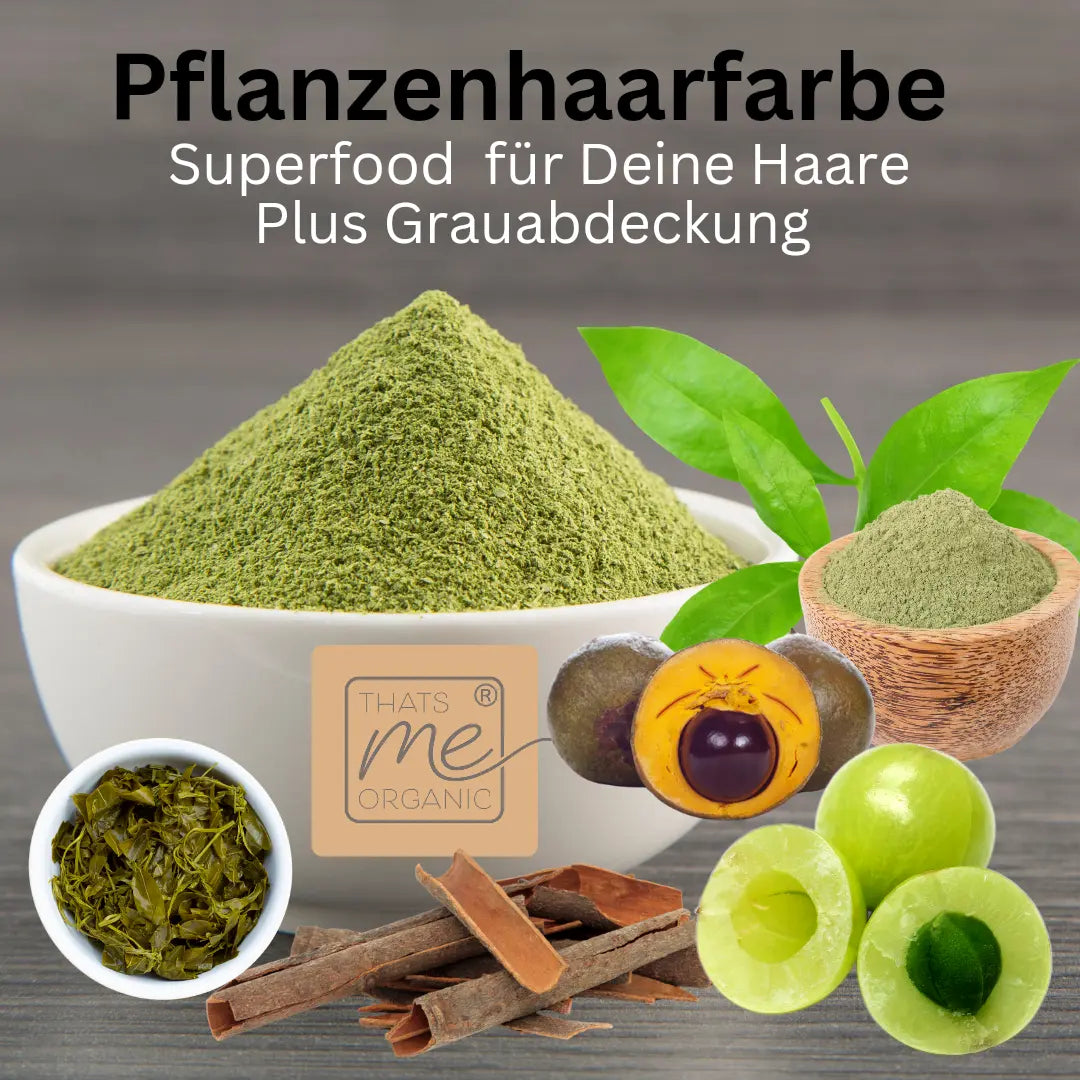 Entdecke die Kraft der Natur: Inhaltsstoffe der That's me organic Pflanzenhaarfarben**