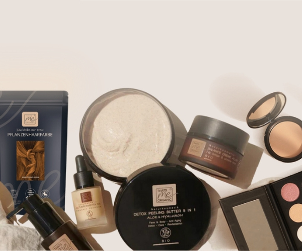 Auswahl an Naturkosmetik