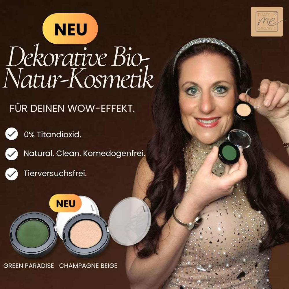 Luxury Naturkosmetik Lidschatten ohne Titandioxid | 4 Nuancen