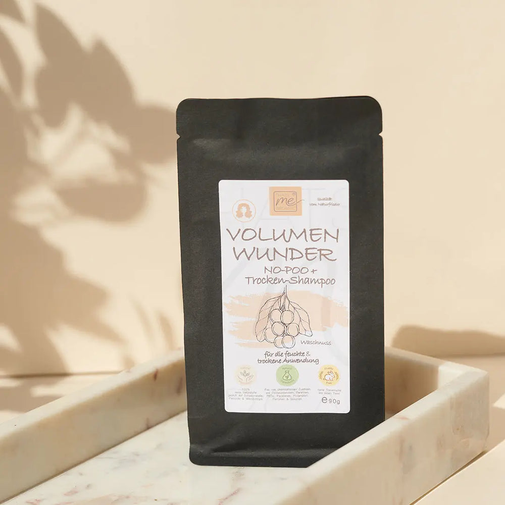 BIO Volumen-Wunder - No Poo + Trockenshampoo 2 in 1 90g