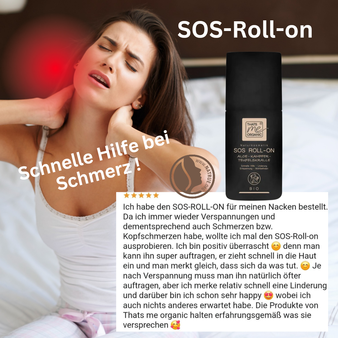 SOS ROLL-ON BIO Aloe - 50ml cosmetici naturali 