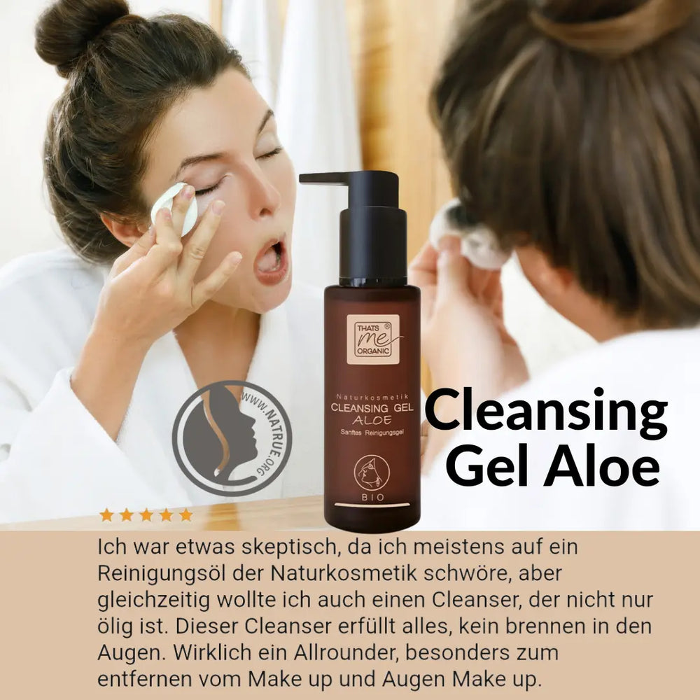 BIO Cleansing Gel Aloe – Sanfte Reinigung & Make-up Entferner mit Hyaluron