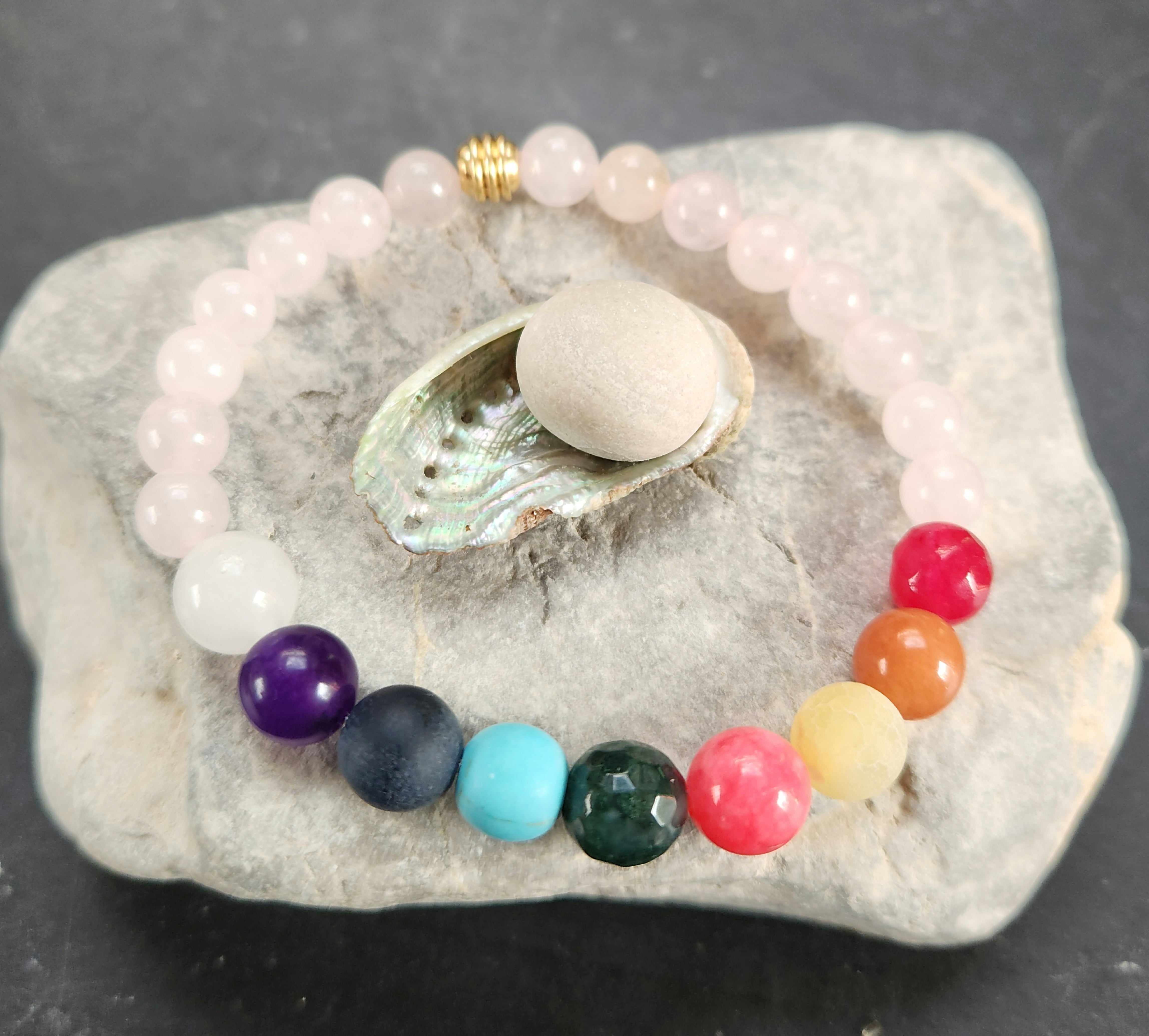 Bracelet "Chakras" - handmade