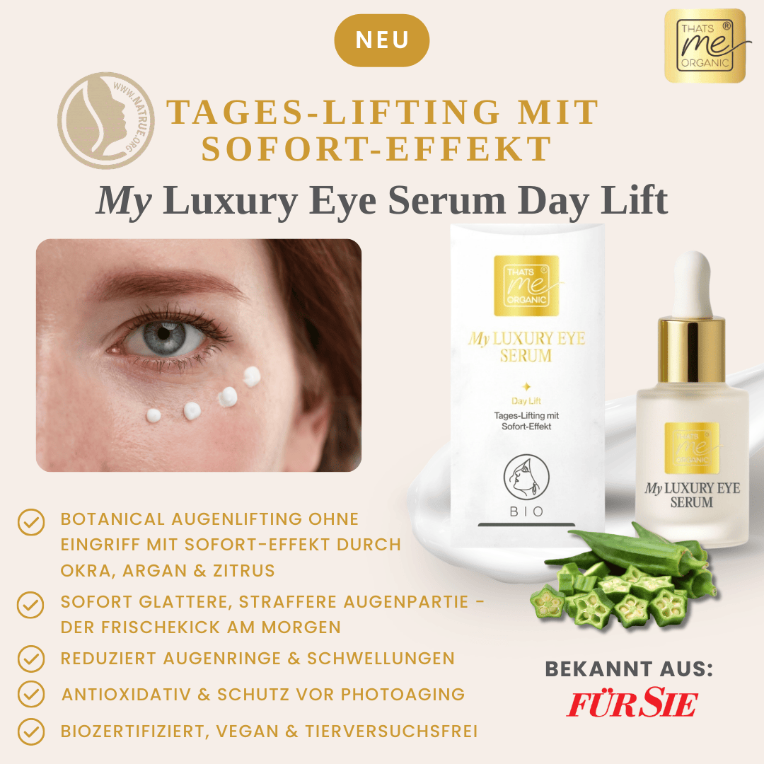 My Luxury Eye Serum – Day Lift | Straffendes Bio-Augenserum 15 ml