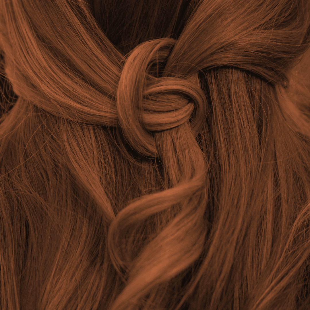 Professional plant hair color SET “warm chestnut brown” 