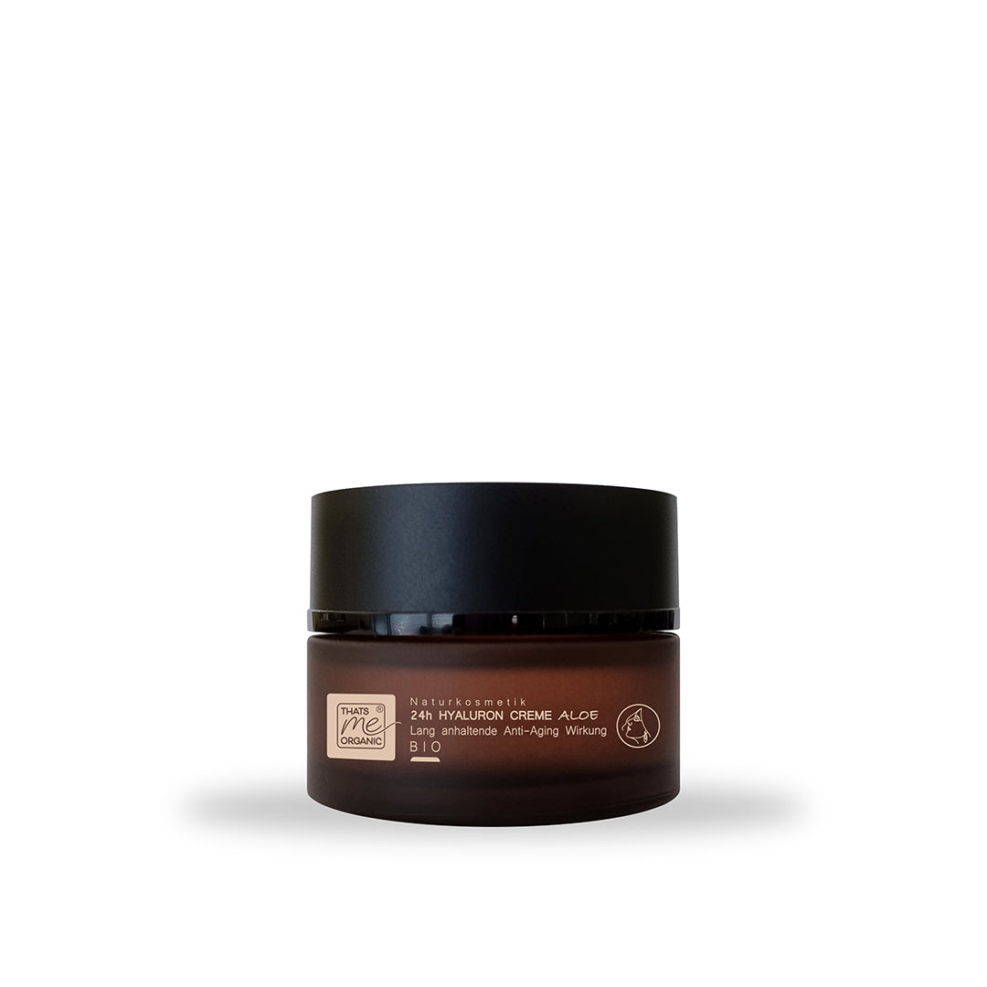 24h anti-aging hyaluronic cream aloe - 50ml organic natural cosmetics