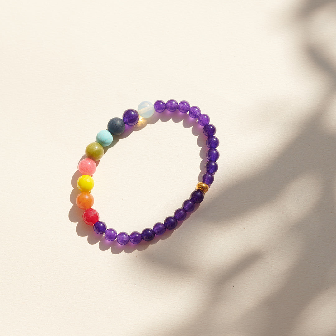 Bracelet "Chakras" - handmade