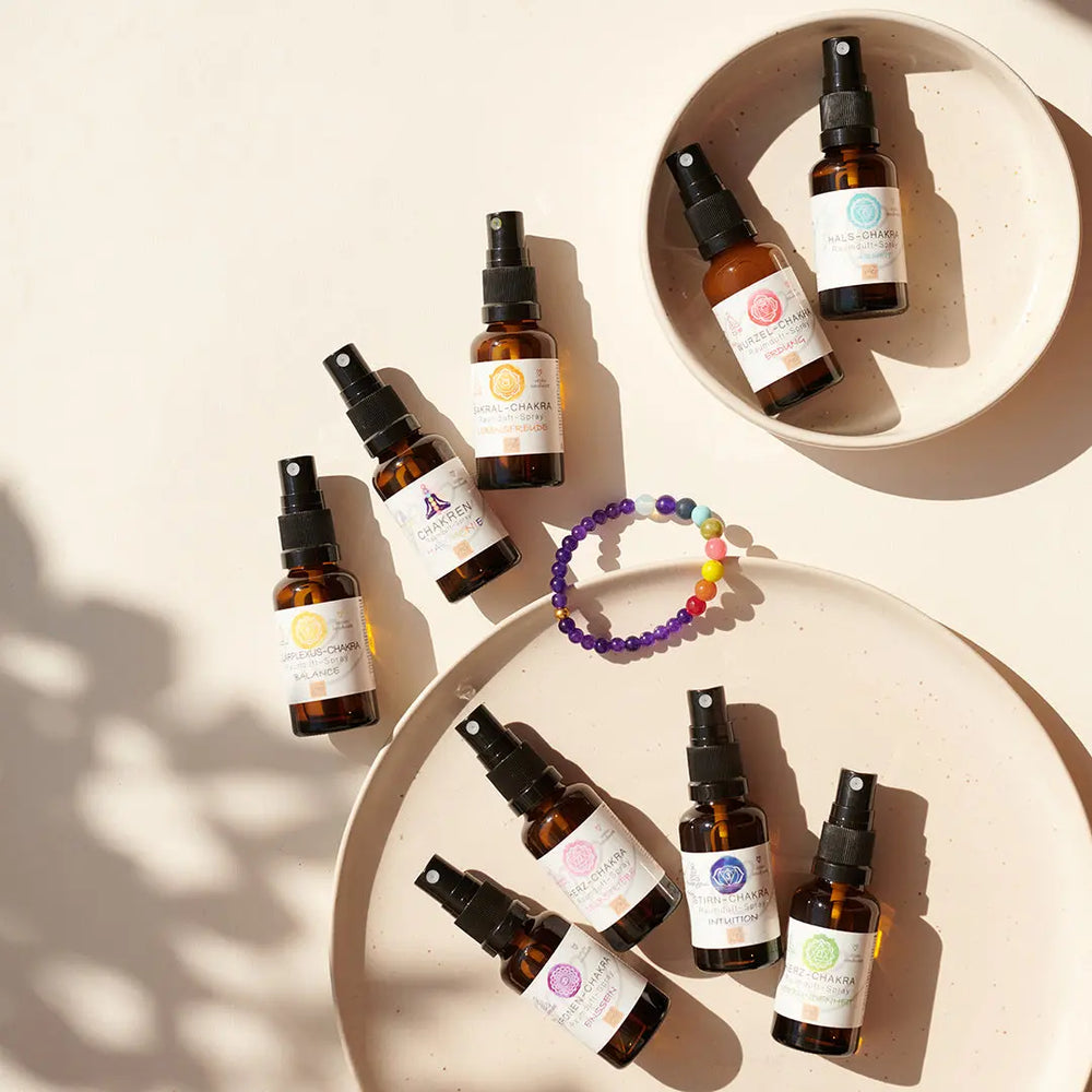 Bio Chakrensprays, Raumduftsprays