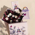 Chakra Aromatherapie Aura-, Raumduft-, Yoga- &  Meditationsspray Set in Geschenkbox + Chakra-Edelstein-Armband – für energetische Balance