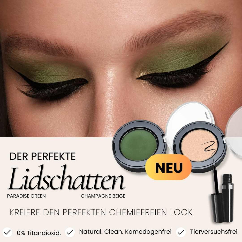 Luxury Naturkosmetik Lidschatten ohne Titandioxid | 4 Nuancen
