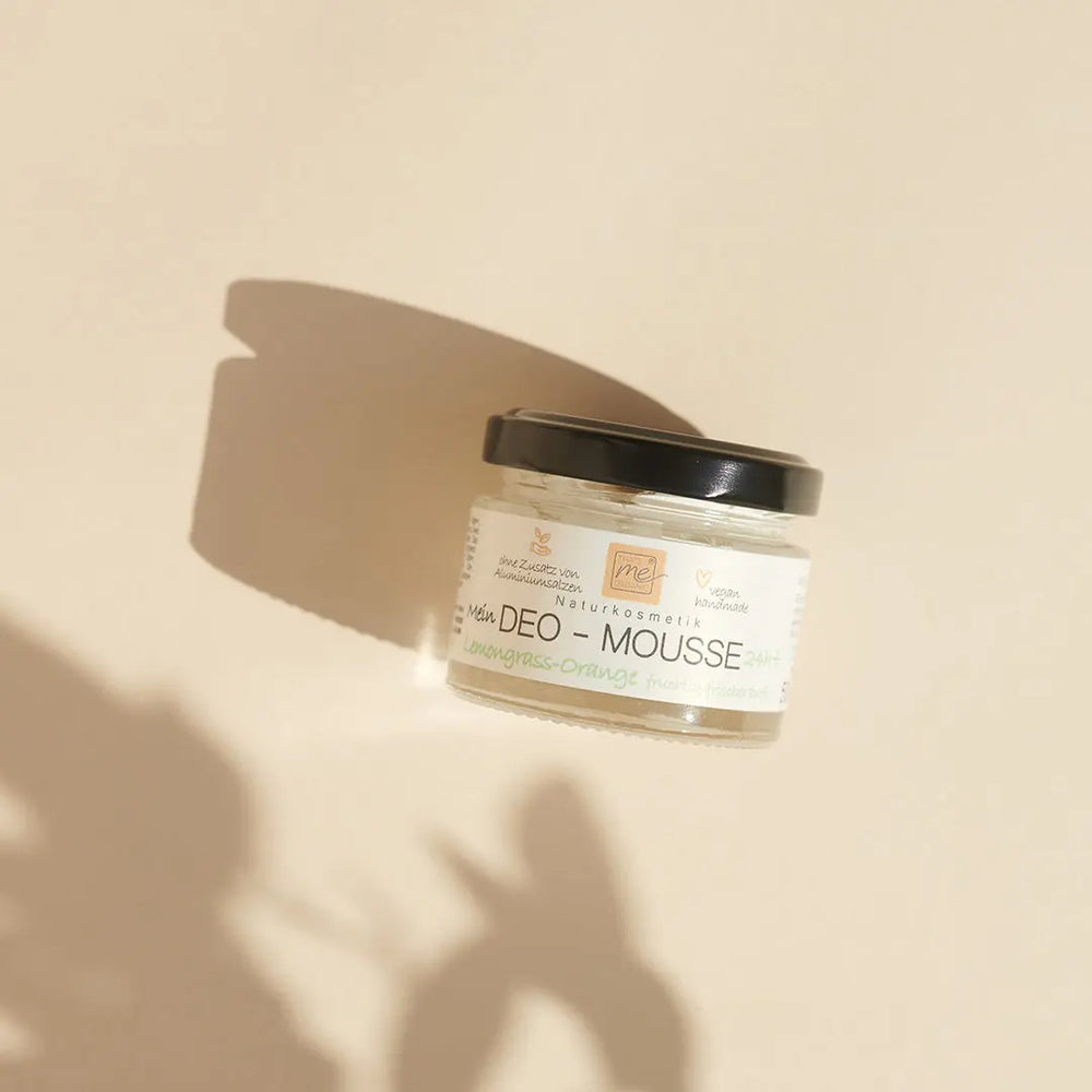 BIO-Deo-Mousse Lemongrass – Naturkosmetik Deo ohne Aluminium | 50 ml