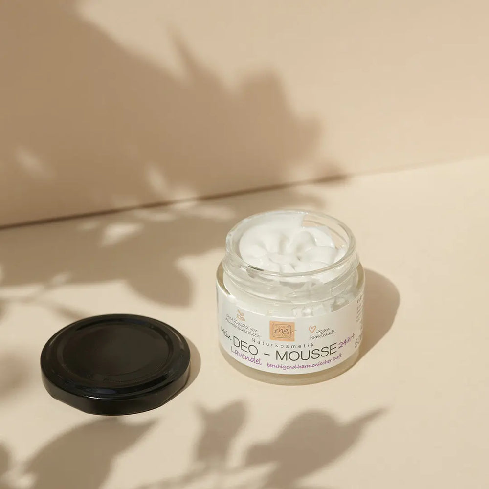 BIO-Deo-Mousse Lavendel & Lemongrass – Naturkosmetik Deo ohne Aluminium | 50 ml
