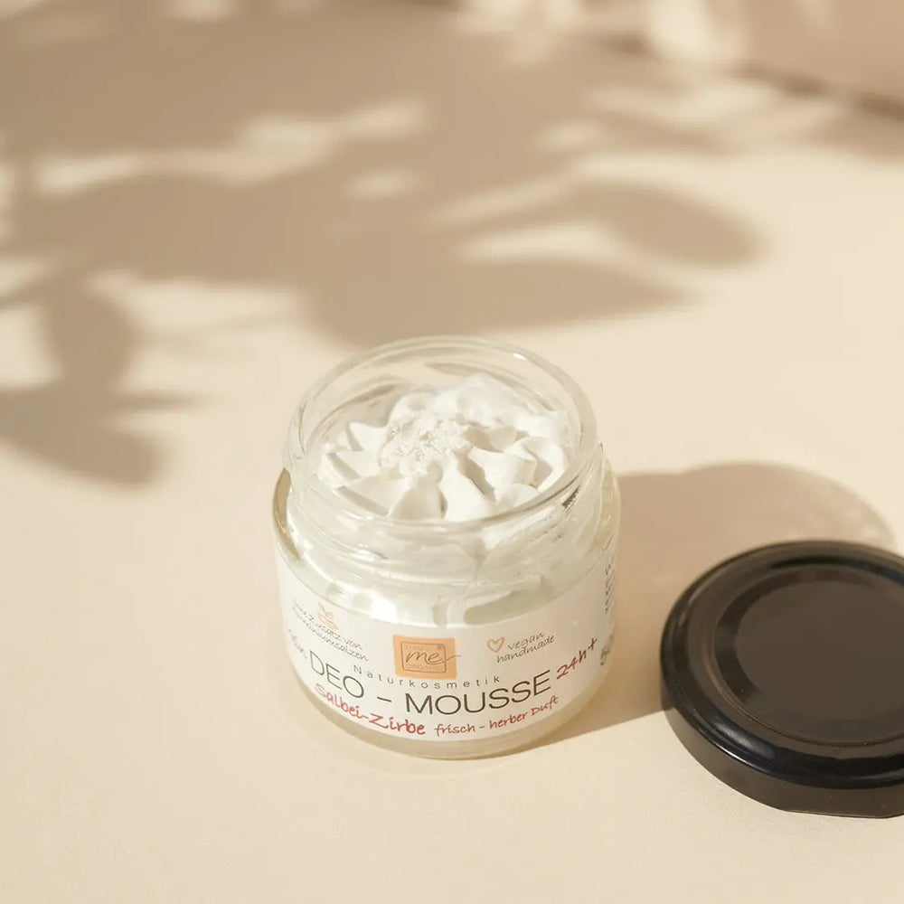 BIO-Deo-Mousse Salbei & Zirbe – Naturkosmetik Deo ohne Aluminium | 50 ml