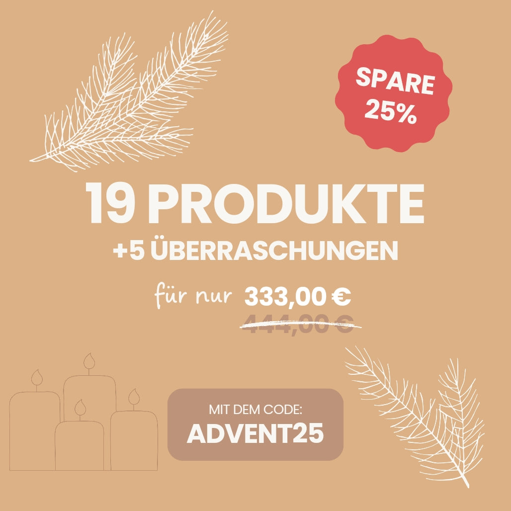 Ab jetzt vorbestellbar: Der Thats me organic Adventskalender - 24 tolle Überraschungen ♥ begrenzte Stückzahl