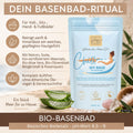 Chill My Base Bio-Basenbad für Vollbad, Sitzbad, Handbad und Fußbad mit Aloe Vera, Meersalz und Mineralien