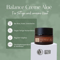 BIO-BALANCE-CREME Aloe für fettige + unreine +glänzende Haut 50ml Naturkosmetik