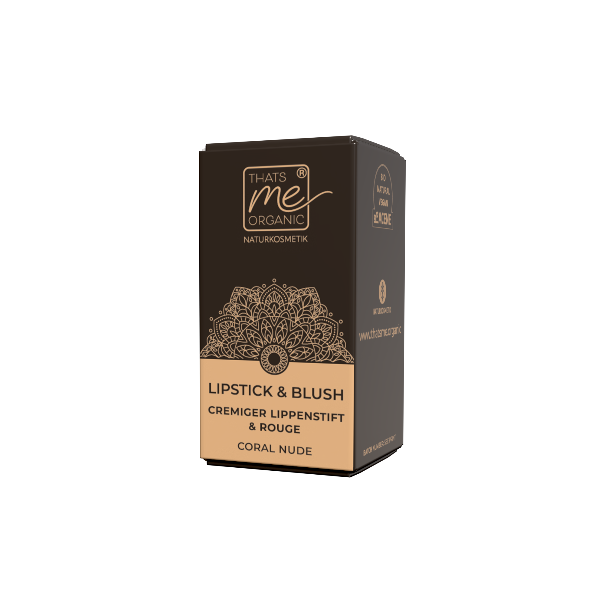 Luxury 3-in-1 Bio Lippenstift ohne Titandioxid | 4 Nuancen