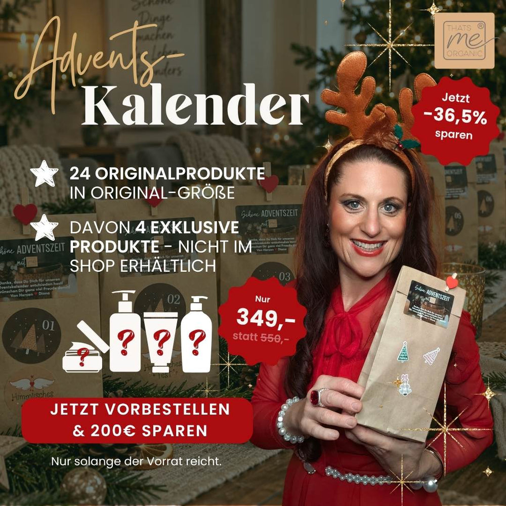 Der Thats me organic Adventskalender 2026 ♥