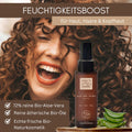 Bio Aloe Vera Splash 3 in 1 als Feuchtigkeitsboost für Haut, Haare und Kopfhaut mit 72 % reiner Bio-Aloe-Vera und ätherischen Bio-Ölen.