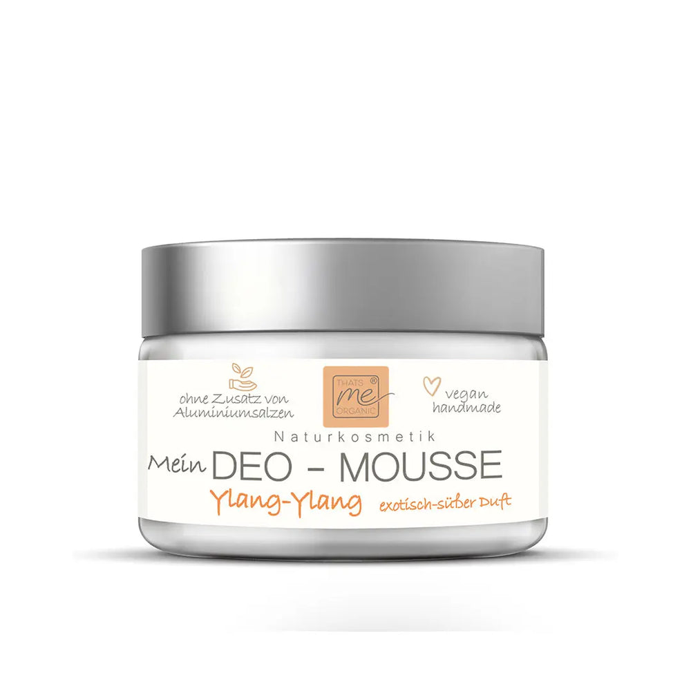BIO-Deo-Mousse Ylang-Ylang (Exotic) – Naturkosmetik Deo ohne Aluminium | 50 ml