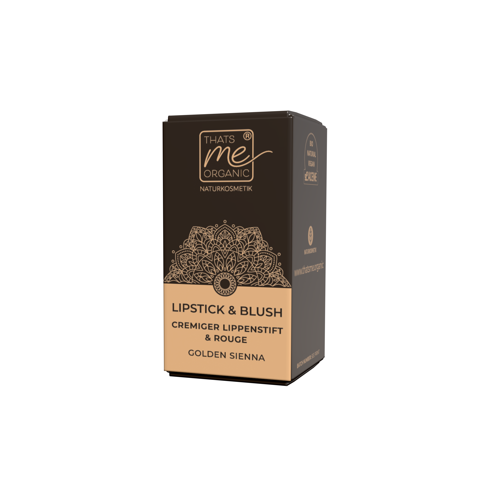 Luxury 3-in-1 Bio Lippenstift ohne Titandioxid | 4 Nuancen