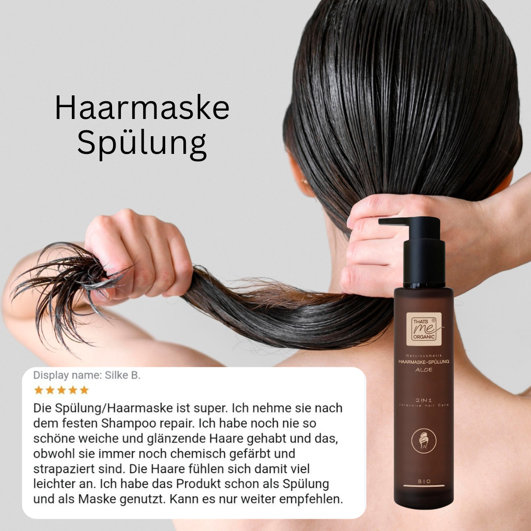 BIO-Haarmaske - Spülung Aloe 2 in 1 Intensive Hair Care 200ml