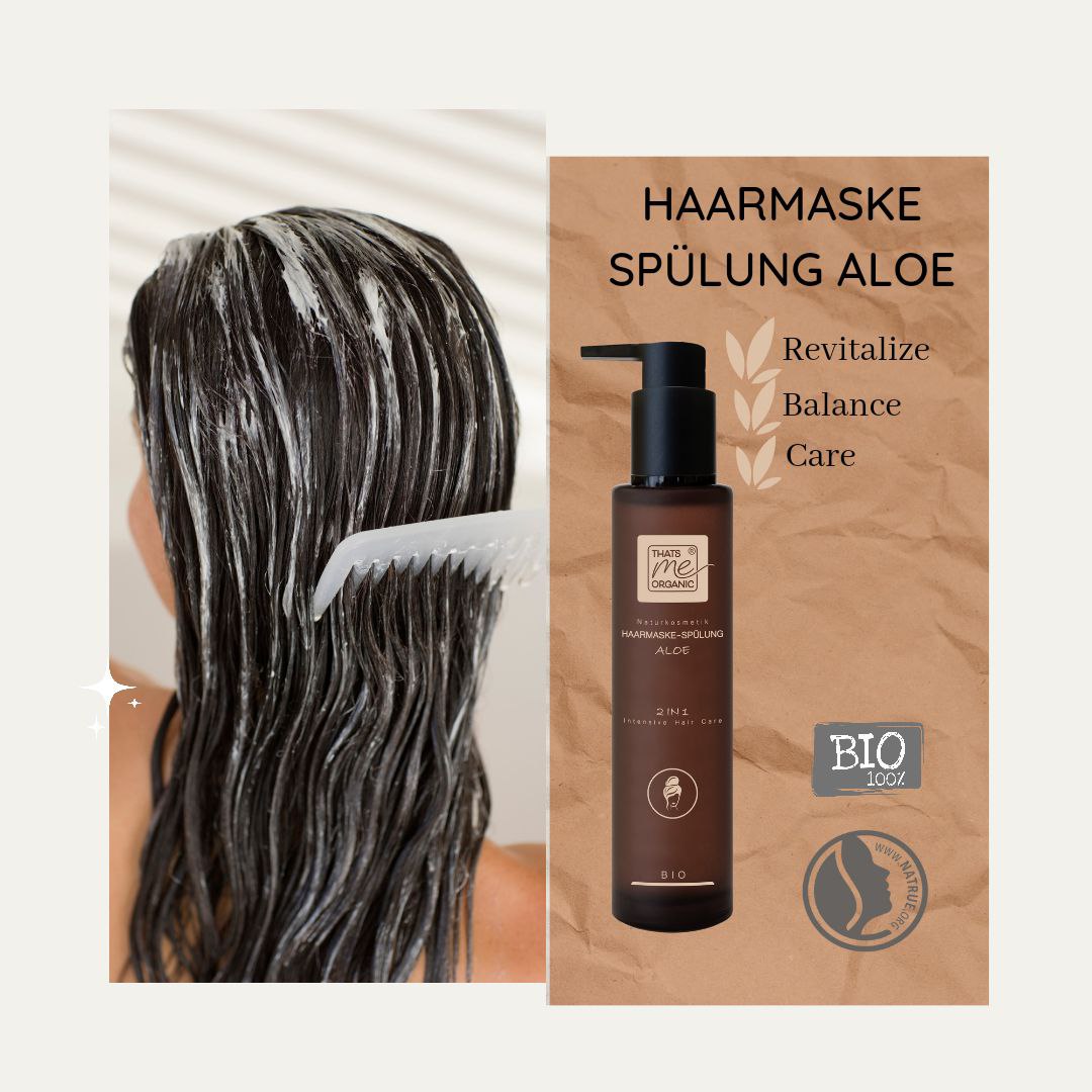 BIO-Haarmaske - Spülung Aloe 2 in 1 Intensive Hair Care 200ml