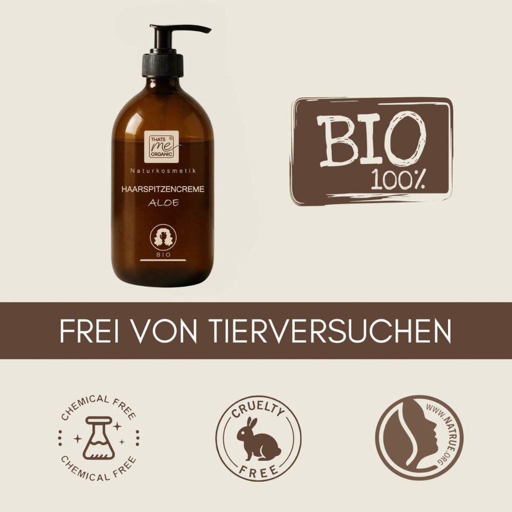 BIO-Haarspitzencreme Aloe 24/7 XL 500 ml – Vorratsgröße