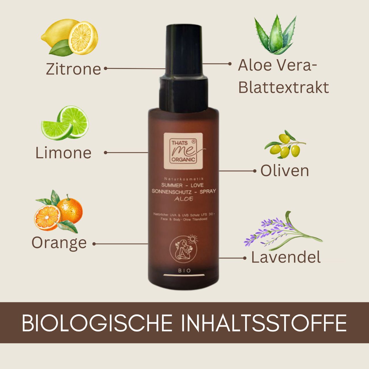 Aloe Vera Splash 3in1 Capelli-Viso-Corpo BIOLOGICO 100ml cosmetici naturali