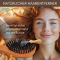 Profi-Bürsten-Reiniger "Kralle-Kalle" aus Buchenholz - der natürliche Haarentferner