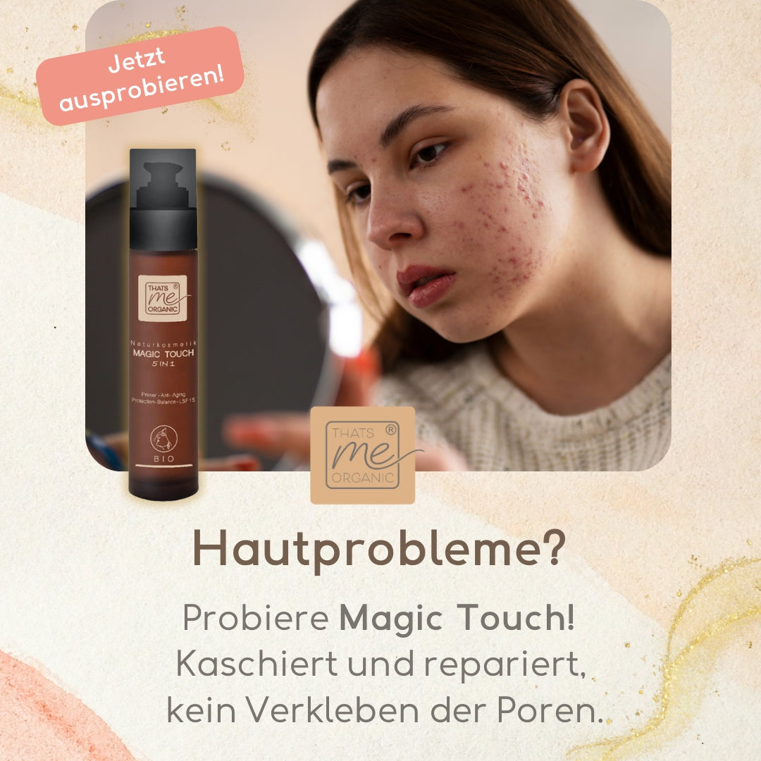 Magic-Touch getönte BIO-Tagescreme Slow Aging 50ml im Glas vegan Bio-Naturkosmetik