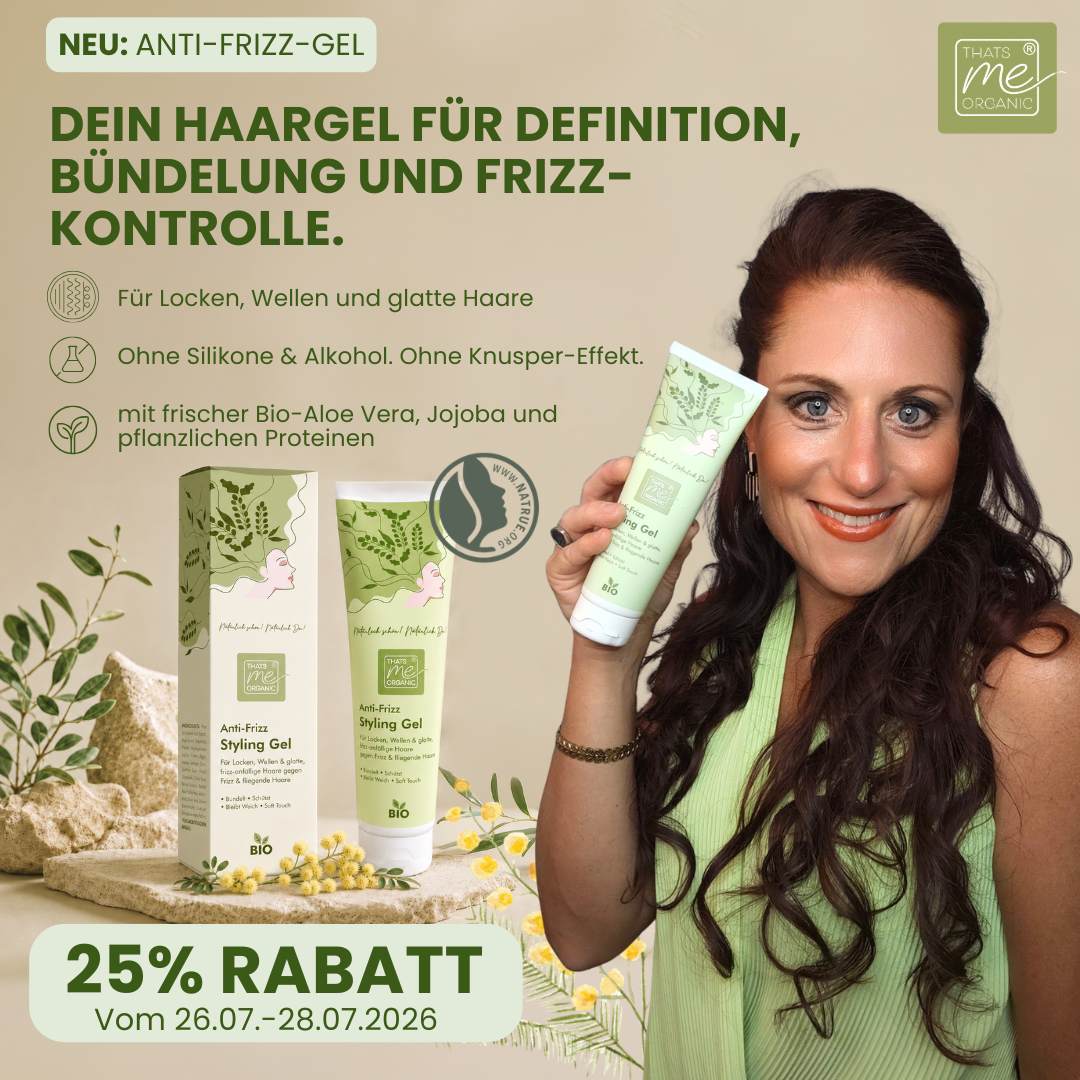 BIO Anti-Frizz Styling Gel „de Fritz“ – Definition & Frizz-Kontrolle