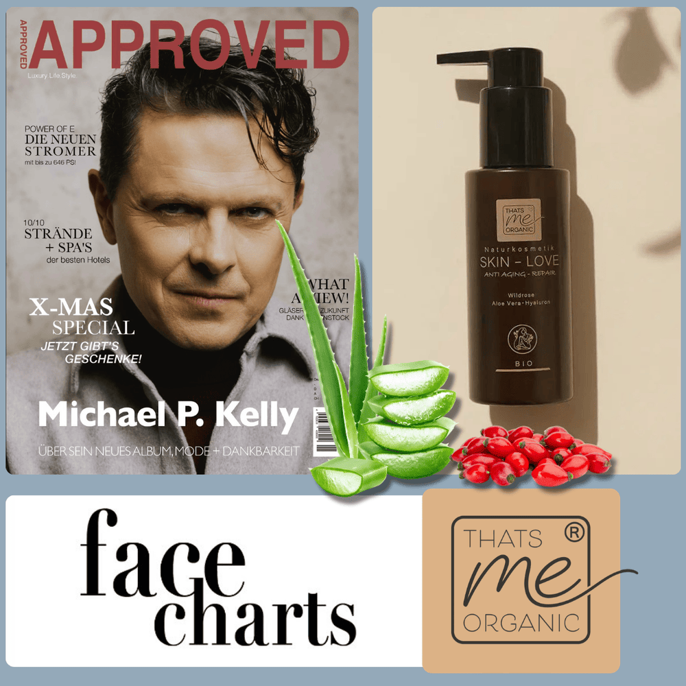 SKIN LOVE – Vielseitige Bio-Pflege mit Wildrose, Aloe & Hyaluron