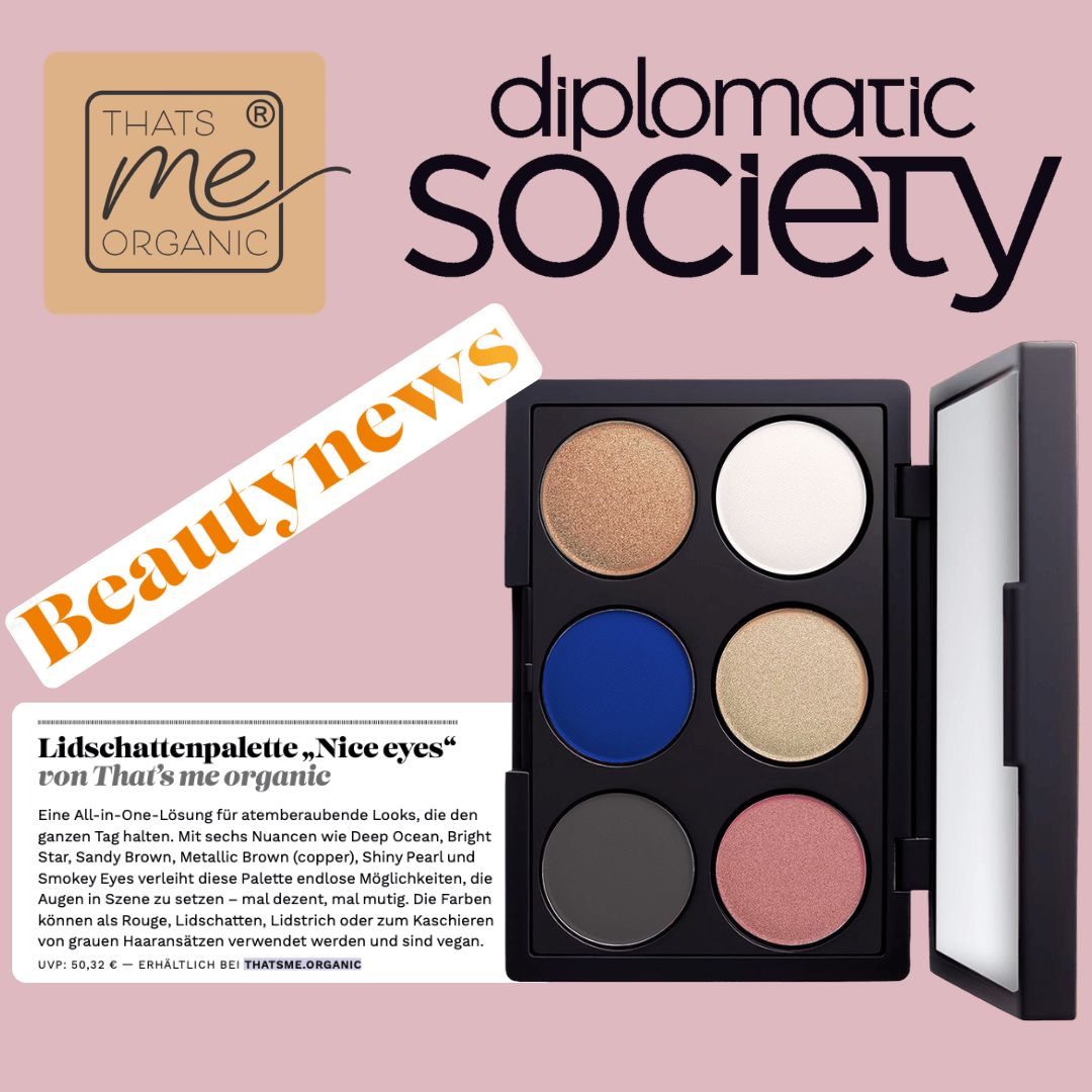 Lidschatten-Palette "Nice Eyes" mit 6 Nuancen | Naturkosmetik