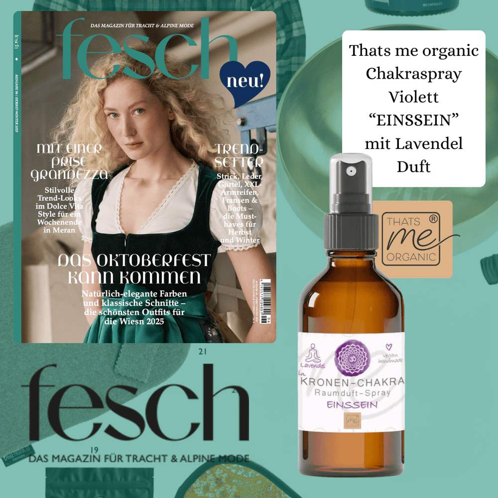 Bio-KRONEN-CHAKRA Aromatherapie Aura-, Raumduft-, Yoga- & Meditationsspray EINSSEIN (violett)