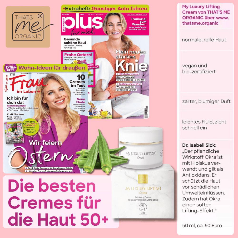 My Luxury Lifting Cream - pflanzliche Bio-Liftingpflege Botolinumfrei