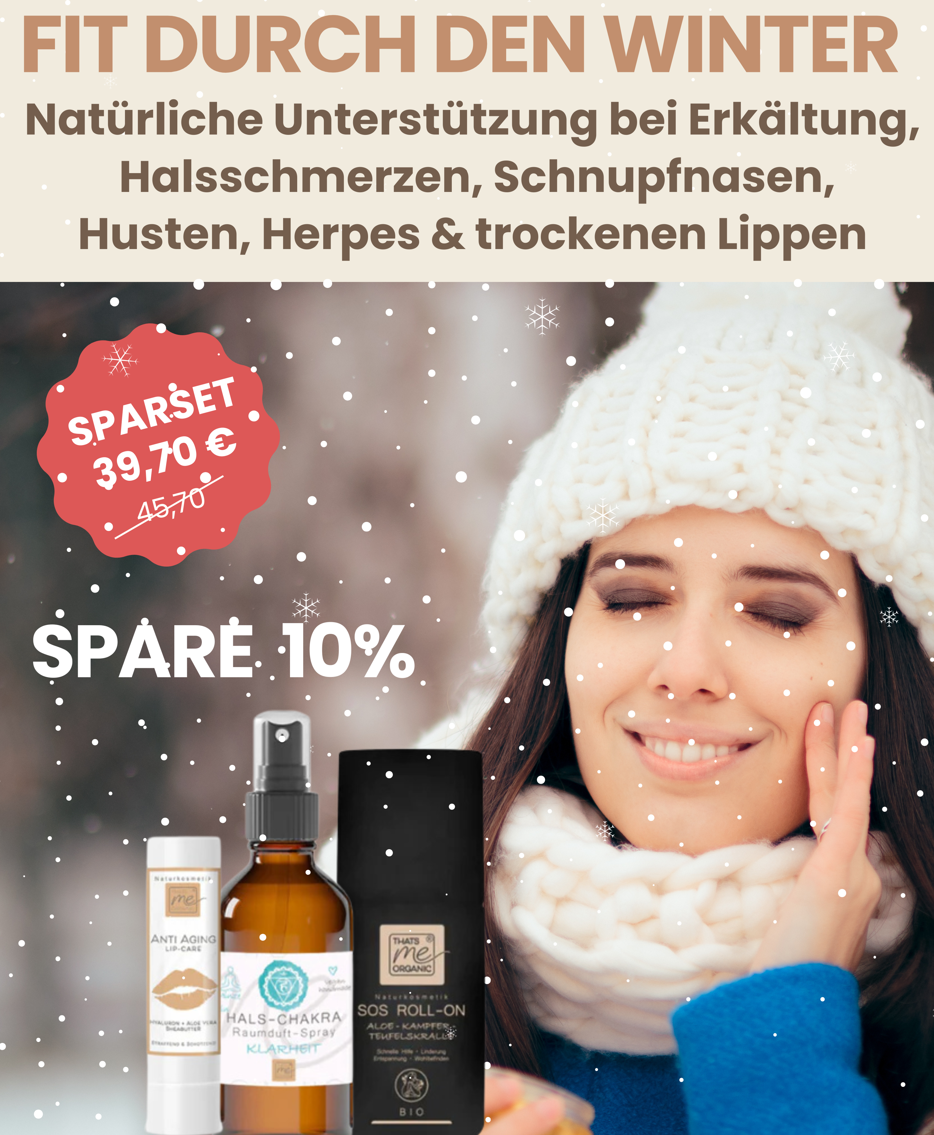 Fit durch den Winter Set - die perfekte Pflege für die kühle Jahreszeit