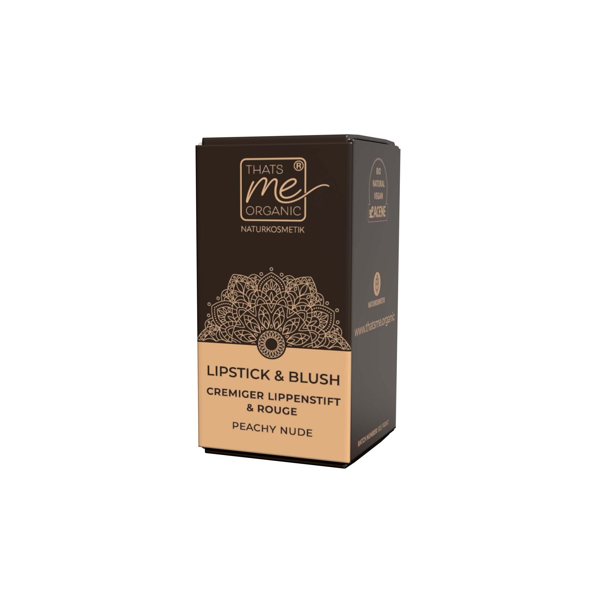 Luxury 3-in-1 Bio Lippenstift ohne Titandioxid | 4 Nuancen