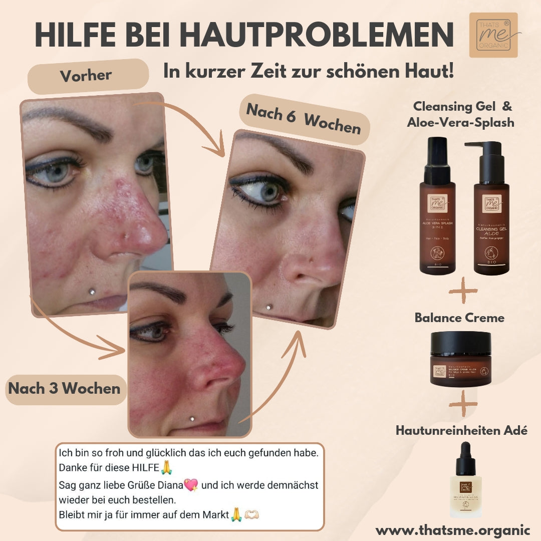 BIO-HAUTUNREINHEITEN ADÉ - Klärendes Hautserum mit Hyaluron 15ml Naturkosmetik