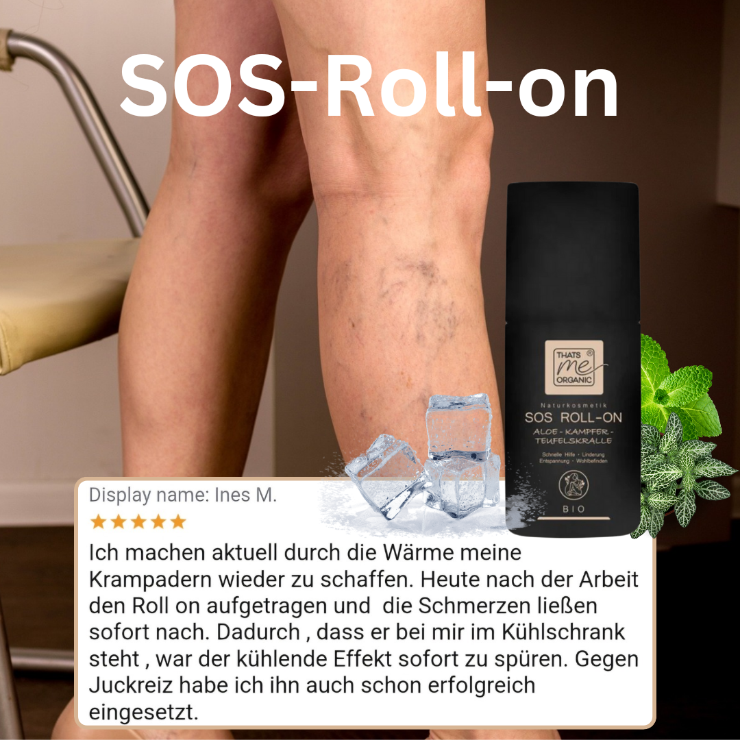 SOS ROLL-ON BIO Aloe - 50ml cosmetici naturali 