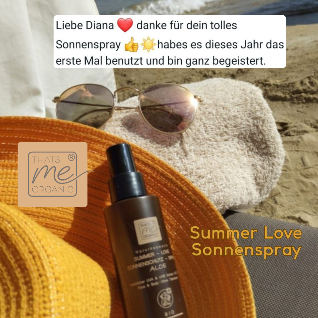 BIO-Sonnenschutz-Spray SUMMER-LOVE Aloe 100ml Naturkosmetik