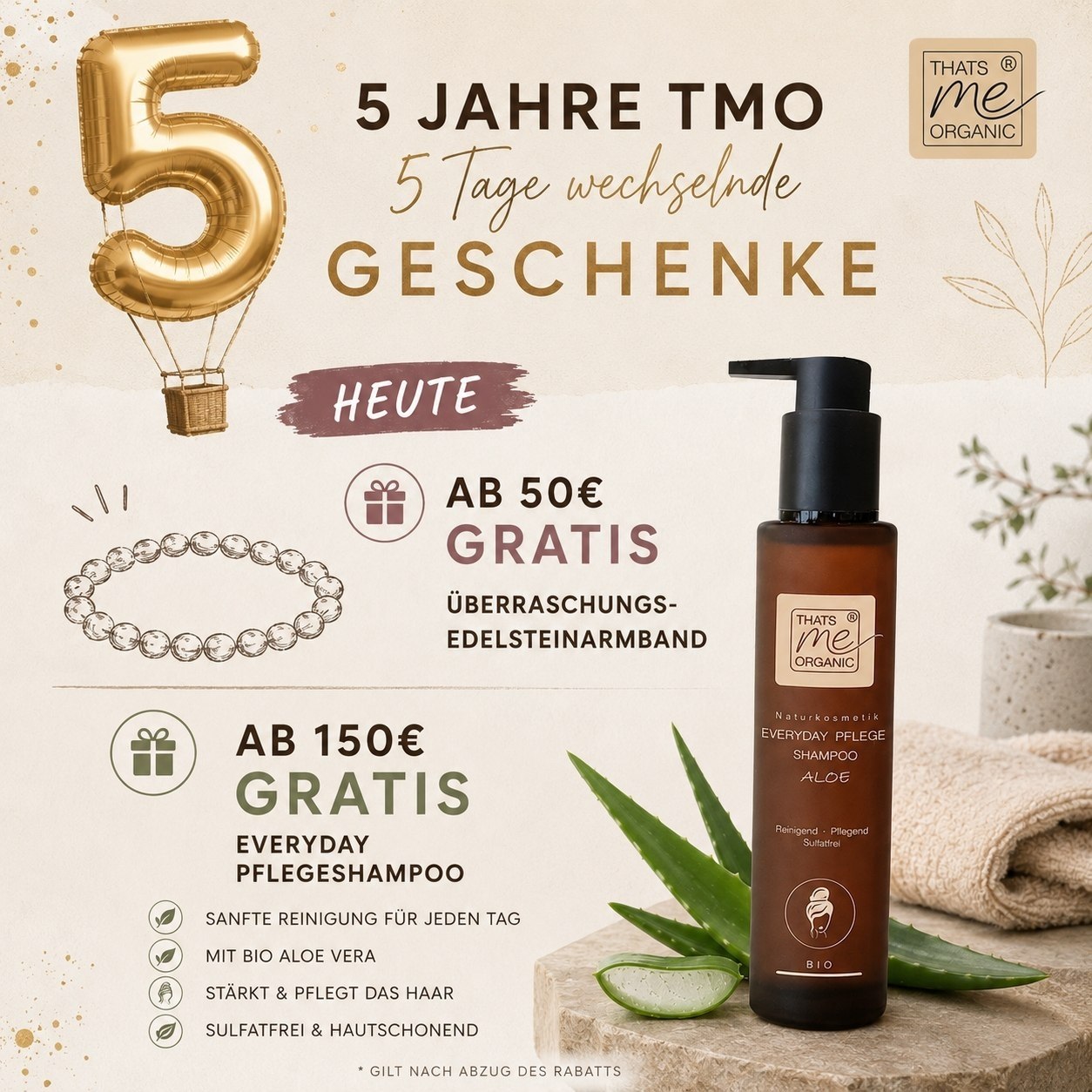 BIO-Pflege-Shampoo "everyday" Aloe 200ml Naturkosmetik sulfatfrei