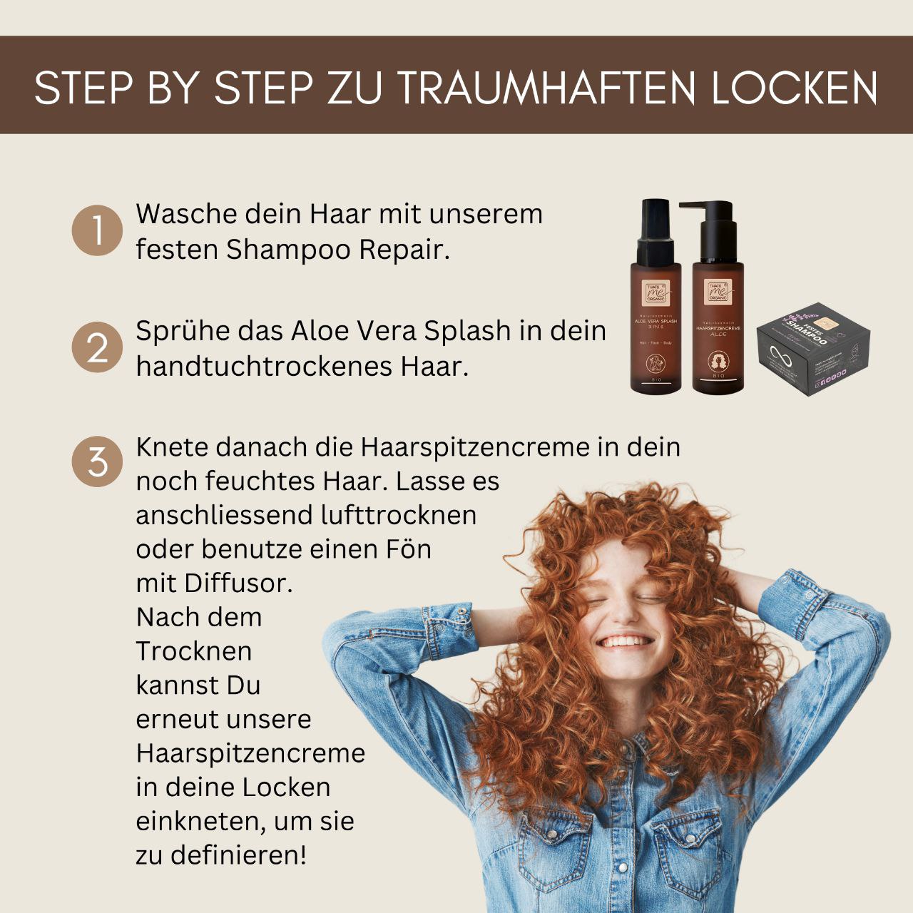 Sparset Lockenliebe ♥ unser Curly-Set für Lockenköpfe & trockene Haare ♥