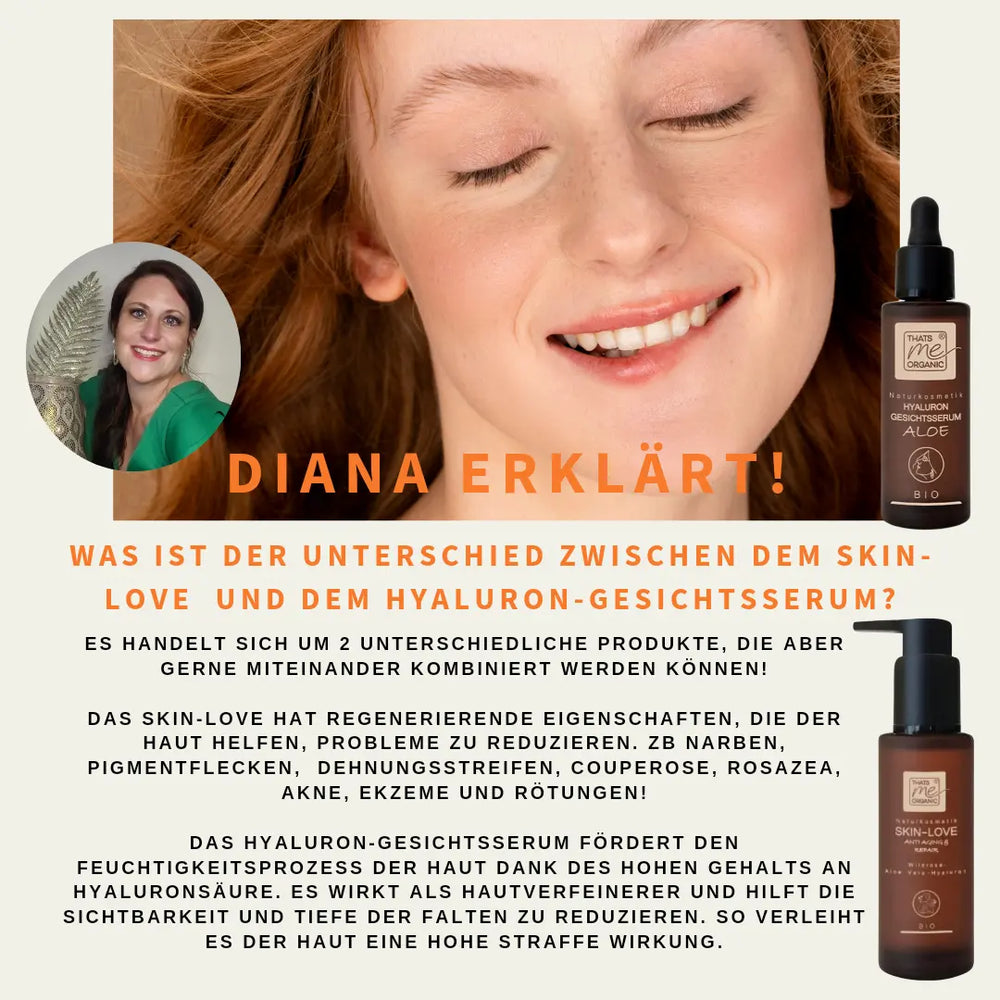 SKIN LOVE – Vielseitige Bio-Pflege mit Wildrose, Aloe & Hyaluron